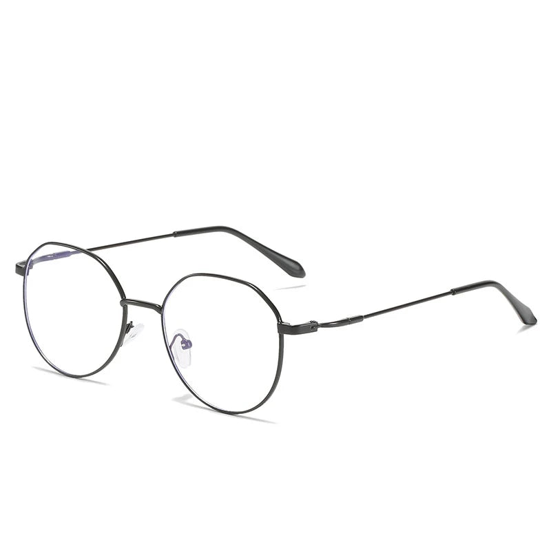 Metal Round Anti Blue Light Glasses