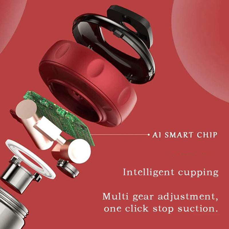 Smart Electric Vacuum Cupping Heating Suction Cup