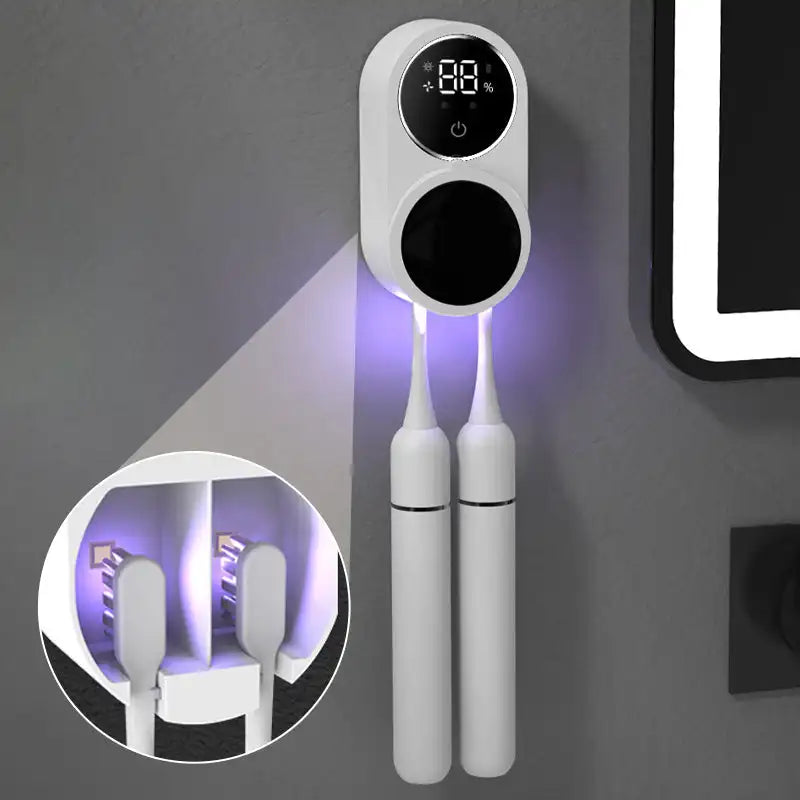 Holder ToothBrush Sanitizer Uv