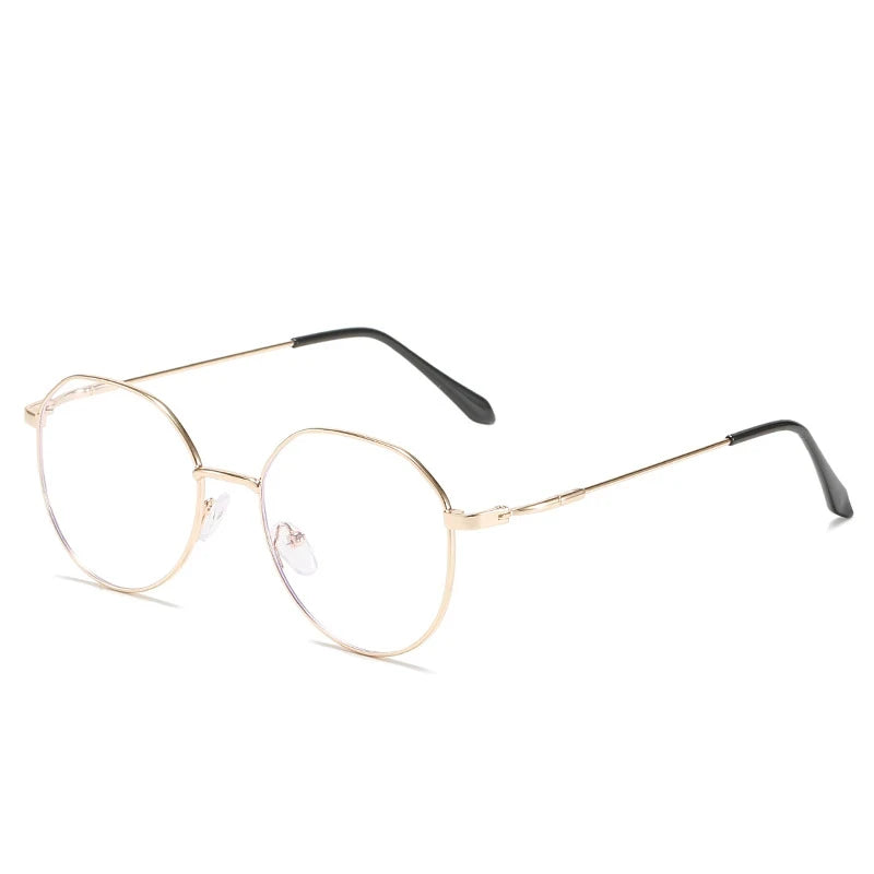 Metal Round Anti Blue Light Glasses