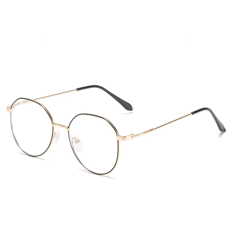 Metal Round Anti Blue Light Glasses