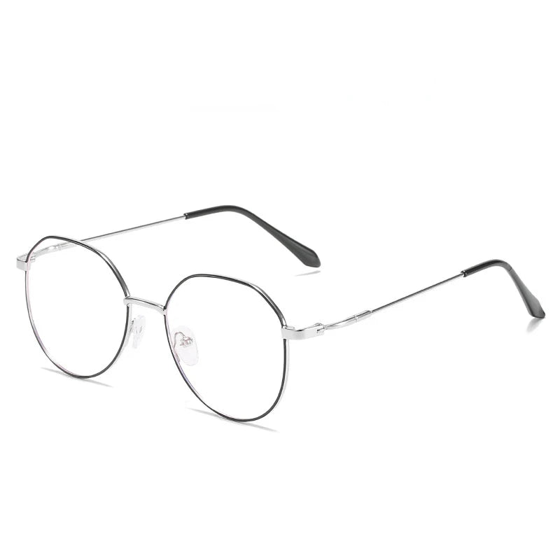 Metal Round Anti Blue Light Glasses